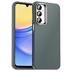 Θήκη Samsung Galaxy A16 4G / A16 5G Mad Mask Σχέδιο carbon fiber texture με ενισχυμένες γωνίες από Premium ανθεκτικό TPU γκρι
