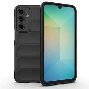 Θήκη Samsung Galaxy A16 4G / A16 5G Mad Mask Rugged Armor από σκληρό Premium TPU μαύρο