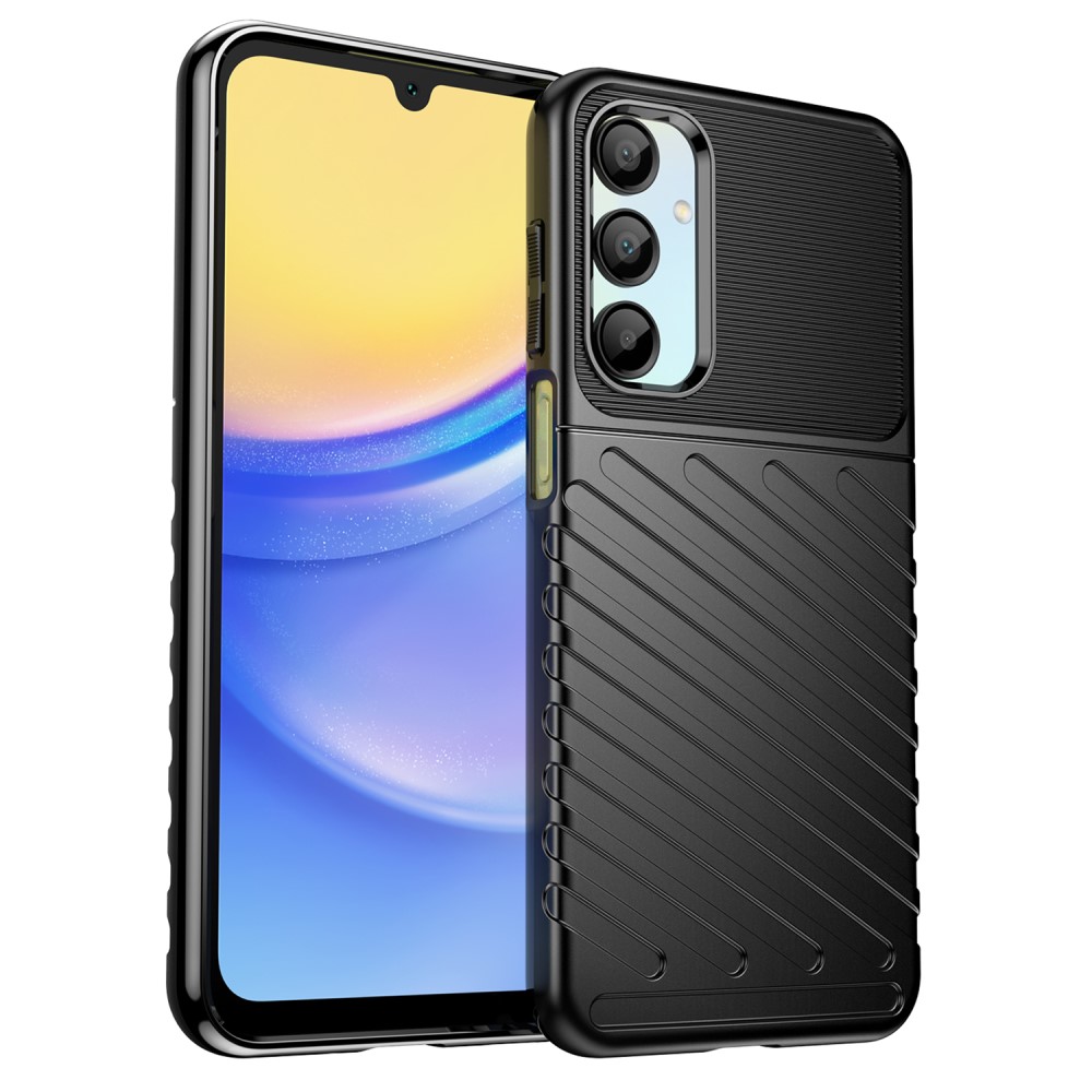 Θήκη Samsung Galaxy A16 4G / A16 5G Mad Mask Thunder Series Πλάτη από ενισχυμένο TPU μαύρο Θήκη Samsung Galaxy A16 4G / A16 5G Mad Mask Thunder Series Πλάτη από ενισχυμένο TPU μαύρο