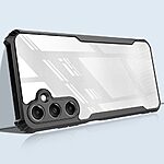 Θήκη Samsung Galaxy A16 4G / A16 5G Mad Mask Hybrid Sockproof Transparent πλάτη από αντικραδασμικό TPU μαύρο - Image 2