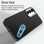 Θήκη Samsung Galaxy A16 4G / A16 5G Mad Mask Σχέδιο carbon fiber texture με ενισχυμένες γωνίες από Premium ανθεκτικό TPU μαύρο - Image 4