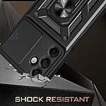 Θήκη Samsung Galaxy A16 4G / A16 5G Mad Mask Camshield Armor Guard Πλάτη με προστασία για την κάμερα, Kickstand και Βάση στήριξης από σκλήρό Premium TPU μπλε - Image 3