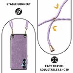 Θήκη Samsung Galaxy A16 4G / A16 5G OEM Soft Silicone Sockproof v5 πλάτη με κορδόνι από αντικραδασμικό TPU ροζ - Image 4