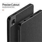 Θήκη Tablet Samsung Galaxy Tab A9 8.7" DUX DUCIS Domo Series Tri-Fold με ενισχυμένη εσωτερική πλάτη μαύρο - Image 4
