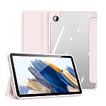 Θήκη Tablet Samsung Galaxy Tab A9 8.7" DUX DUCIS Toby Series Tri-Fold με ειδική θέση για πενάκι και διάφανη ενισχυμένη πλάτη ροζ ανοιχτό - Image 5