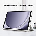 Θήκη Tablet Samsung Galaxy Tab A9 8.7" Mad Mask Tri-Fold Ανθεκτική σε πτώσεις, TPU και διάφανη ενισχυμένη πλάτη γκρι - Image 3