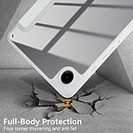 Θήκη Tablet Samsung Galaxy Tab A9 8.7" Mad Mask Tri-Fold Ανθεκτική σε πτώσεις, TPU και διάφανη ενισχυμένη πλάτη γκρι - Image 5