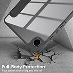 Θήκη Tablet Samsung Galaxy Tab A9 8.7" Mad Mask Tri-Fold Ανθεκτική σε πτώσεις, TPU και διάφανη ενισχυμένη πλάτη μαύρο - Image 5