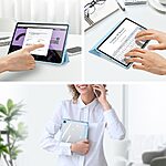 Θήκη Tablet Samsung Galaxy Tab A9+ 11" DUX DUCIS Toby Series Tri-Fold με ειδική θέση για πενάκι και διάφανη ενισχυμένη πλάτη γαλάζιο - Image 3