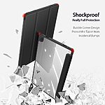 Θήκη Tablet Samsung Galaxy Tab A9+ 11" DUX DUCIS Toby Series Tri-Fold με ειδική θέση για πενάκι και διάφανη ενισχυμένη πλάτη μαύρο - Image 5