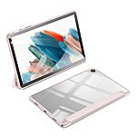 Θήκη Tablet Samsung Galaxy Tab A9+ 11" DUX DUCIS Toby Series Tri-Fold με ειδική θέση για πενάκι και διάφανη ενισχυμένη πλάτη ροζ ανοιχτό - Image 2