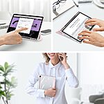 Θήκη Tablet Samsung Galaxy Tab S9 FE 10.9" DUX DUCIS Toby Series Tri-Fold με ειδική θέση για πενάκι και διάφανη ενισχυμένη πλάτη ροζ ανοιχτό - Image 4