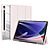 Θήκη Tablet Samsung Galaxy Tab S9 FE 10.9" DUX DUCIS Toby Series Tri-Fold με ειδική θέση για πενάκι και διάφανη ενισχυμένη πλάτη ροζ ανοιχτό