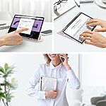 Θήκη Tablet Samsung Galaxy Tab S9 FE+ 12.4" DUX DUCIS Toby Series Tri-Fold με ειδική θέση για πενάκι και διάφανη ενισχυμένη πλάτη ροζ ανοιχτό - Image 5