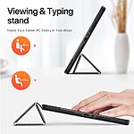 Θήκη Tablet Xiaomi Redmi Pad Pro 12.1" / Pro 5G 12.1" DUX DUCIS Domo Series Tri-Fold με ενισχυμένη εσωτερική πλάτη μαύρο - Image 3