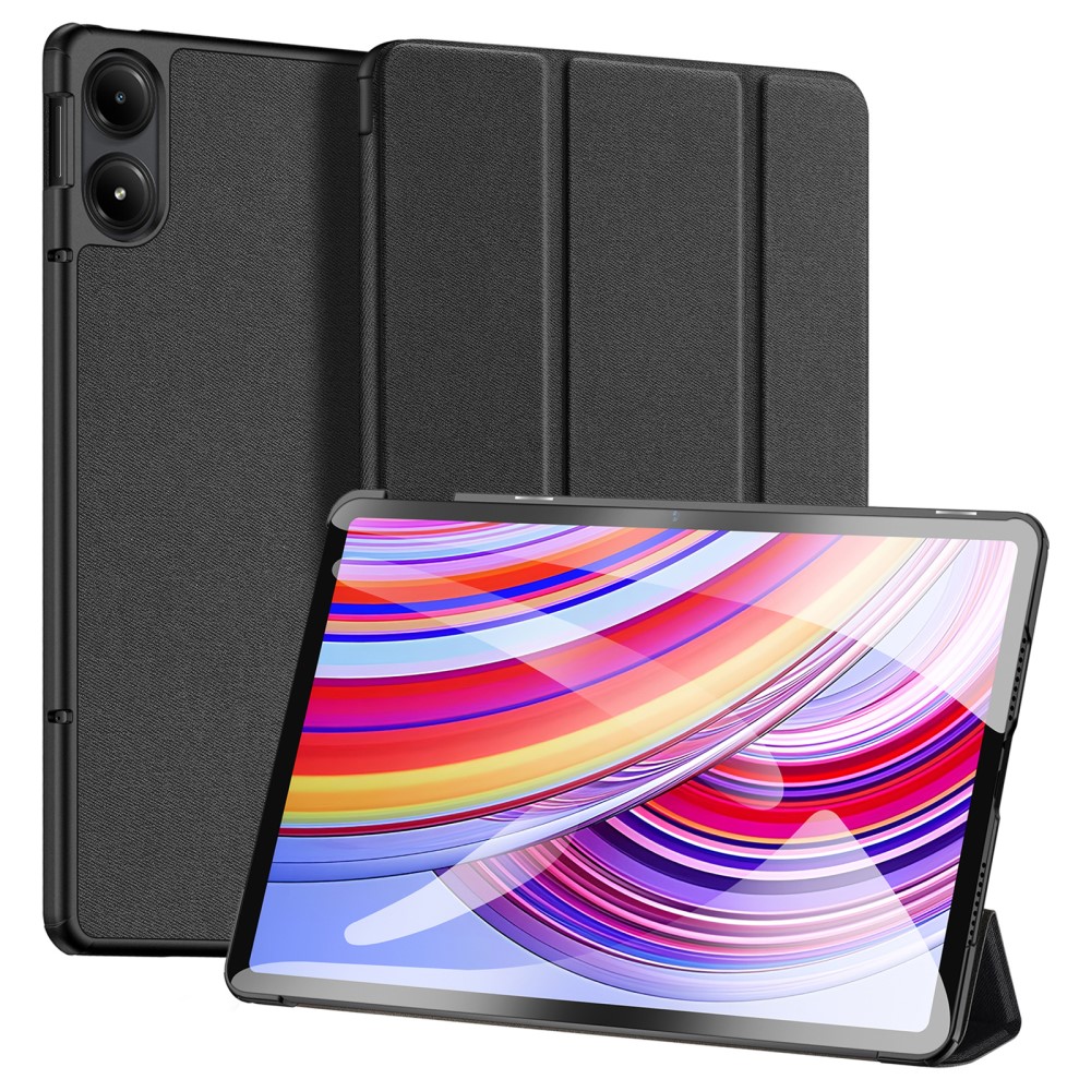 Θήκη Tablet Xiaomi Redmi Pad Pro 12.1" / Pro 5G 12.1" DUX DUCIS Domo Series Tri-Fold με ειδική θέση για πενάκι και ενισχυμένη εσωτερική πλάτη μαύρο Θήκη Tablet Xiaomi Redmi Pad Pro 12.1" / Pro 5G 12.1" DUX DUCIS Domo Series Tri-Fold με ειδική θέση για πενάκι και ενισχυμένη εσωτερική πλάτη μαύρο
