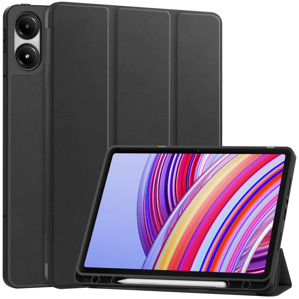 Θήκη Tablet Xiaomi Redmi Pad Pro 12.1" / Pro 5G 12.1" Mad Mask Tri-Fold με ειδική θέση για πενάκι και ενισχυμένη πλάτη μαύρο Θήκη Tablet Xiaomi Redmi Pad Pro 12.1" / Pro 5G 12.1" Mad Mask Tri-Fold με ειδική θέση για πενάκι και ενισχυμένη πλάτη μαύρο