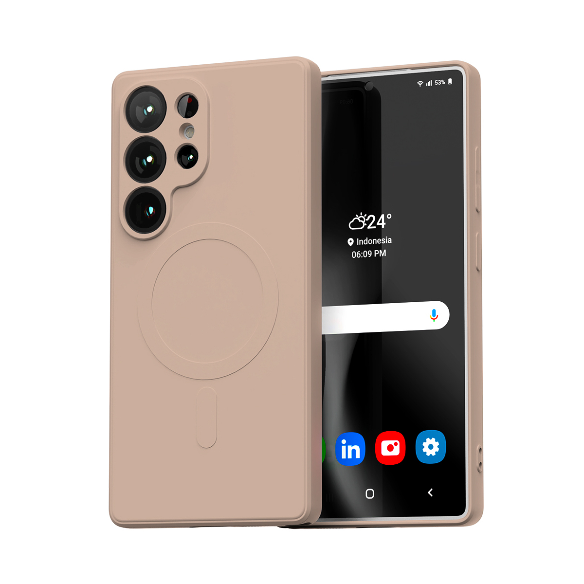 Θήκη Mercury Goospery® Semi Silicon MagSafe για Samsung Galaxy S25 Ultra 5G Θήκη Mercury Goospery® Semi Silicon MagSafe για Samsung Galaxy S25 Ultra 5G