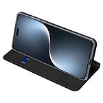 Θήκη Honor Magic7 Pro 5G DUX DUCIS Skin Pro Series με βάση στήριξης, υποδοχή καρτών και μαγνητικό κούμπωμα Flip Wallet από συνθετικό δέρμα και TPU μαύρο - Image 5