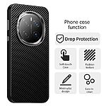 Θήκη Honor Magic7 Pro 5G Mad Mask Σχέδιο carbon fiber texture με ενισχυμένες γωνίες από Premium ανθεκτικό TPU μαύρο - Image 3