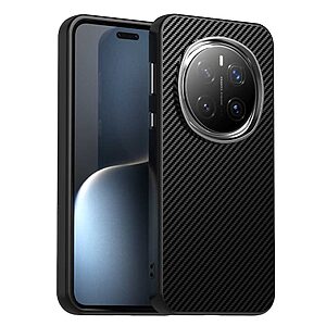 Θήκη Honor Magic7 Pro 5G Mad Mask Σχέδιο carbon fiber texture με ενισχυμένες γωνίες από Premium ανθεκτικό TPU μαύρο