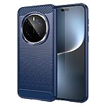 Θήκη Honor Magic7 Pro 5G Mad Mask Brushed TPU Carbon Πλάτη μπλε