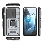 Θήκη OnePlus 13 5G Mad Mask Camshield Armor Guard v3 Πλάτη με προστασία για την κάμερα, Kickstand και Βάση στήριξης από σκλήρό Premium TPU γκρι - Image 4