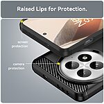 Θήκη OnePlus 13 5G Mad Mask Brushed TPU Carbon Πλάτη μαύρο - Image 5