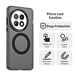 Θήκη OnePlus 13 5G Mad Mask Magnetic Candy Series Matte Hybrid συμβατό με MagSafe φορτιστή Transparent Πλάτη TPU μαύρο - Image 2