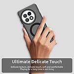 Θήκη OnePlus 13 5G Mad Mask Magnetic Candy Series Matte Hybrid συμβατό με MagSafe φορτιστή Transparent Πλάτη TPU μαύρο - Image 5