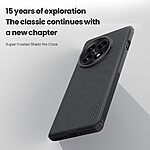 Θήκη OnePlus 13 5G NiLLkin Super Frosted Shield Pro Series Πλάτη από Premium σκληρό TPU μαύρο - Image 5