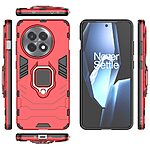 Θήκη OnePlus 13R 5G Mad Mask Πλάτη Thin Armor με Μαγνητικό δαχτυλίδι και Βάση στήριξης TPU κόκκινο - Image 4