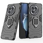 Θήκη OnePlus 13R 5G Mad Mask Πλάτη Thin Armor με Μαγνητικό δαχτυλίδι και Βάση στήριξης TPU μαύρο - Image 3