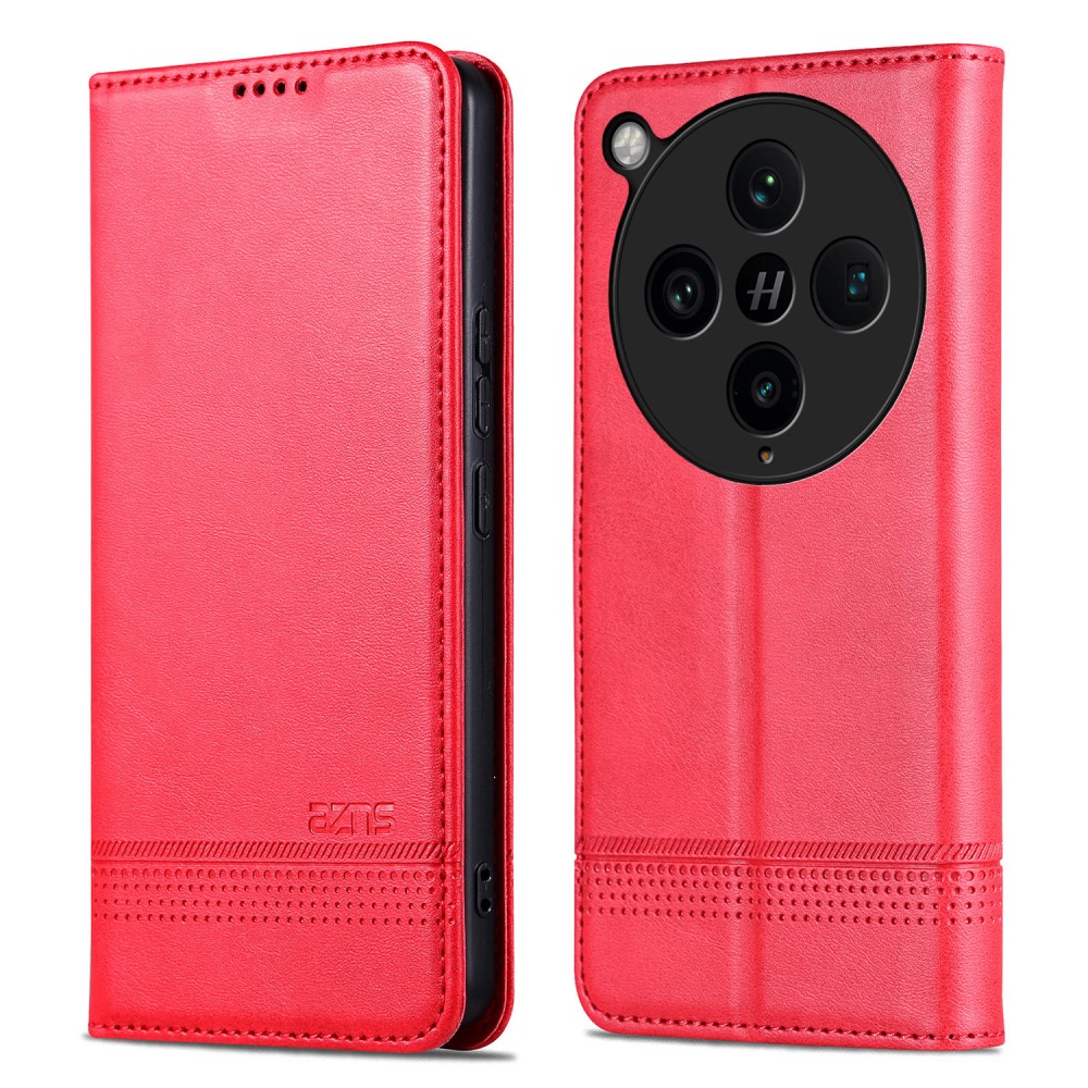 Θήκη Oppo Find X8 Pro 5G AZNS Litchi Retro V4 Texture Leather με βάση στήριξης Θήκη Oppo Find X8 Pro 5G AZNS Litchi Retro V4 Texture Leather με βάση στήριξης