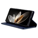 Θήκη Oppo Find X8 Pro 5G AZNS Litchi Retro V4 Texture Leather με βάση στήριξης, υποδοχές καρτών και μαγνητικό κούμπωμα μπλε - Image 3