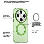 Θήκη Oppo Find X8 Pro 5G IMAK Magsafe Series, συμβατό με ασύρματη φόρτιση, Frame TPU πλάτη λευκό - Image 5