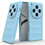 Θήκη Oppo Find X8 Pro 5G Mad Mask Rugged Armor από σκληρό Premium TPU γαλάζιο - Image 2