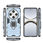 Θήκη Oppo Find X8 Pro 5G Mad Mask Πλάτη Thin Armor με Μαγνητικό δαχτυλίδι και Βάση στήριξης TPU γαλάζιο - Image 4