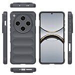 Θήκη Oppo Find X8 Pro 5G Mad Mask Rugged Armor από σκληρό Premium TPU γκρι σκούρο - Image 2