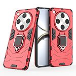 Θήκη Oppo Find X8 Pro 5G Mad Mask Πλάτη Thin Armor με Μαγνητικό δαχτυλίδι και Βάση στήριξης TPU κόκκινο - Image 3