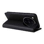 Θήκη Oppo Find X8 Pro 5G YIKATU Folio Series με βάση στήριξης, υποδοχή καρτών και μαγνητικό κούμπωμα Flip Wallet από συνθετικό δέρμα και TPU μαύρο - Image 5