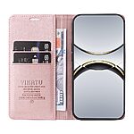 Θήκη Oppo Find X8 Pro 5G YIKATU Folio Series με βάση στήριξης, υποδοχή καρτών και μαγνητικό κούμπωμα Flip Wallet από συνθετικό δέρμα και TPU ροζ χρυσό - Image 5