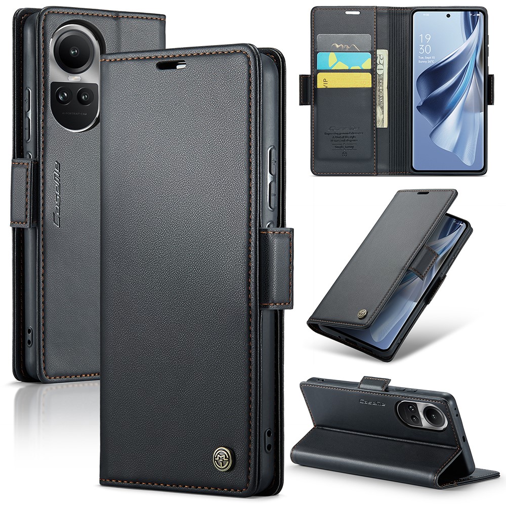 Θήκη Oppo Reno10 5G / Reno10 Pro 5G CASEME 023 Series Πορτοφόλι με βάση στήριξης Θήκη Oppo Reno10 5G / Reno10 Pro 5G CASEME 023 Series Πορτοφόλι με βάση στήριξης