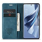 υποδοχές καρτών και μαγνητικό κούμπωμα από συνθετικό δέρμα και TPU μπλε