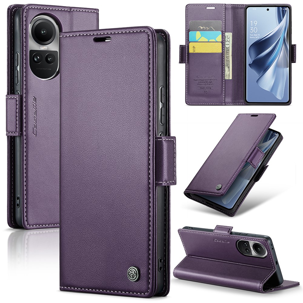 Θήκη Oppo Reno10 5G / Reno10 Pro 5G CASEME 023 Series Πορτοφόλι με βάση στήριξης Θήκη Oppo Reno10 5G / Reno10 Pro 5G CASEME 023 Series Πορτοφόλι με βάση στήριξης