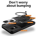 Θήκη Oppo Reno10 5G / Reno10 Pro 5G Mad Mask Πλάτη Kickstand Protection με Μαγνητικό δαχτυλίδι και Βάση στήριξης TPU ασημί - Image 4