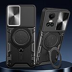 Θήκη Oppo Reno10 5G / Reno10 Pro 5G Mad Mask Πλάτη Kickstand Protection με Μαγνητικό δαχτυλίδι και Βάση στήριξης TPU κόκκινο - Image 2