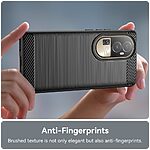 Θήκη Oppo Reno10 5G / Reno10 Pro 5G Mad Mask Brushed TPU Carbon Πλάτη μαύρο - Image 5