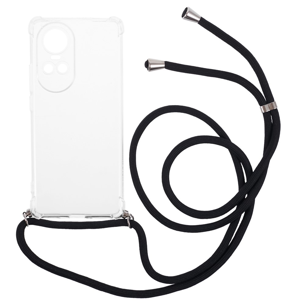 Θήκη Oppo Reno10 5G / Reno10 Pro 5G OEM Silicone Sockproof Transparent πλάτη με κορδόνι από αντικραδασμικό TPU Θήκη Oppo Reno10 5G / Reno10 Pro 5G OEM Silicone Sockproof Transparent πλάτη με κορδόνι από αντικραδασμικό TPU