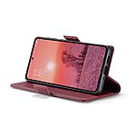 Θήκη Oppo Reno12 Pro 5G CASEME 023 Series Πορτοφόλι με βάση στήριξης, υποδοχές καρτών και μαγνητικό κούμπωμα από συνθετικό δέρμα και TPU μπορντό - Image 4